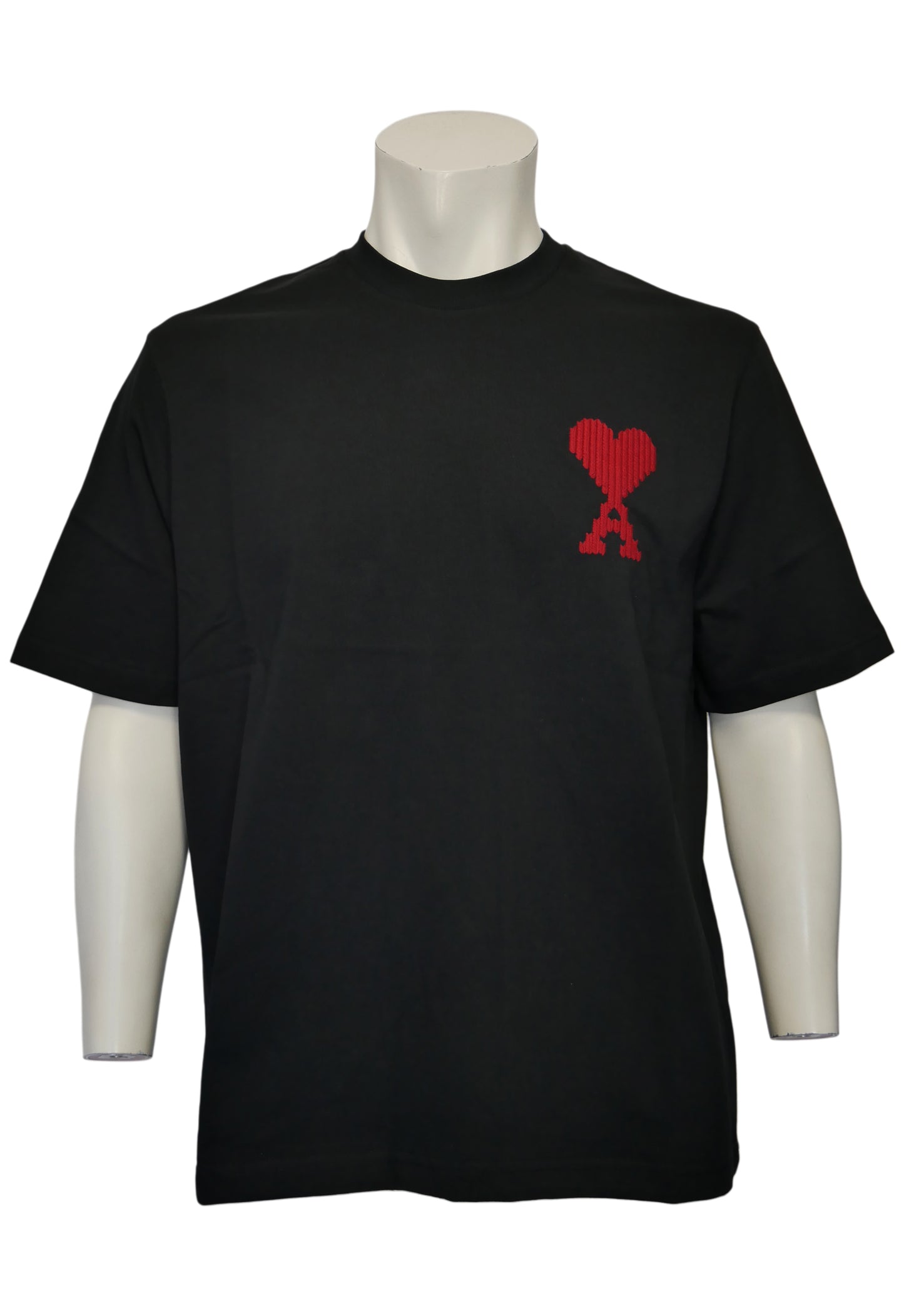 Ami Herren T-Shirt Schwarz