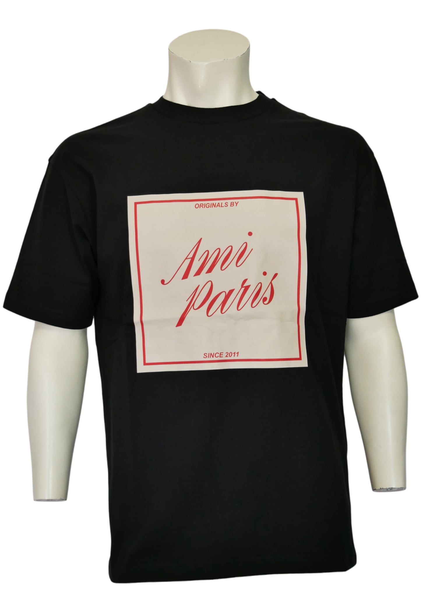Ami Herren T-Shirt Schwarz