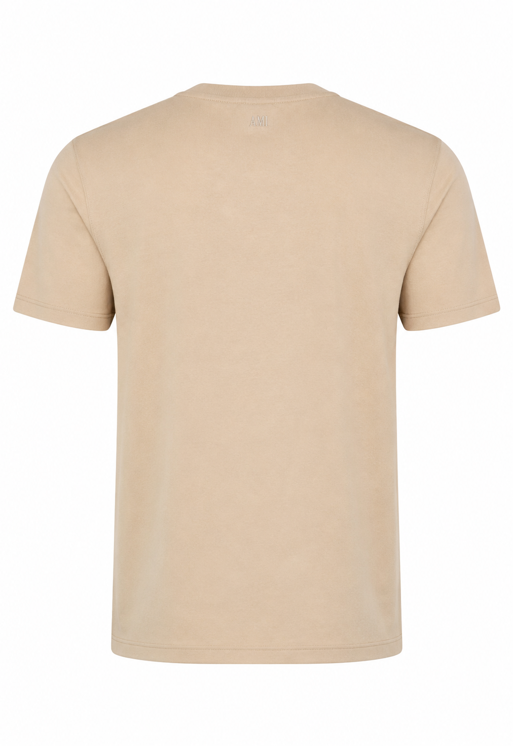 Ami Herren T-Shirt Beige