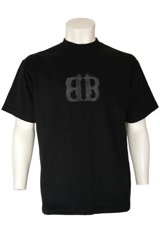 Balenciaga Herren T-Shirt Schwarz - Original Designer Marken Outlet - Salvin Store