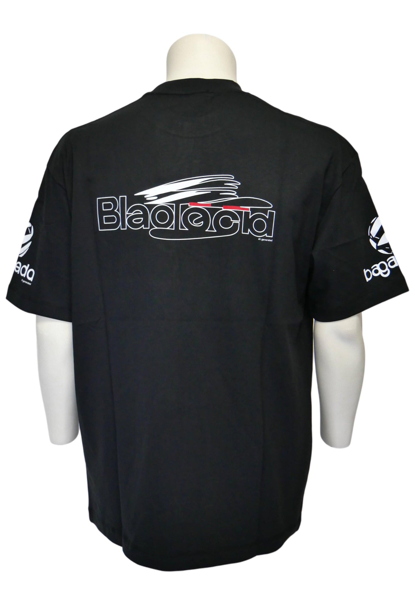 Balenciaga Herren T-Shirt Oversized Schwarz - Original Designer Marken Outlet - Salvin Store