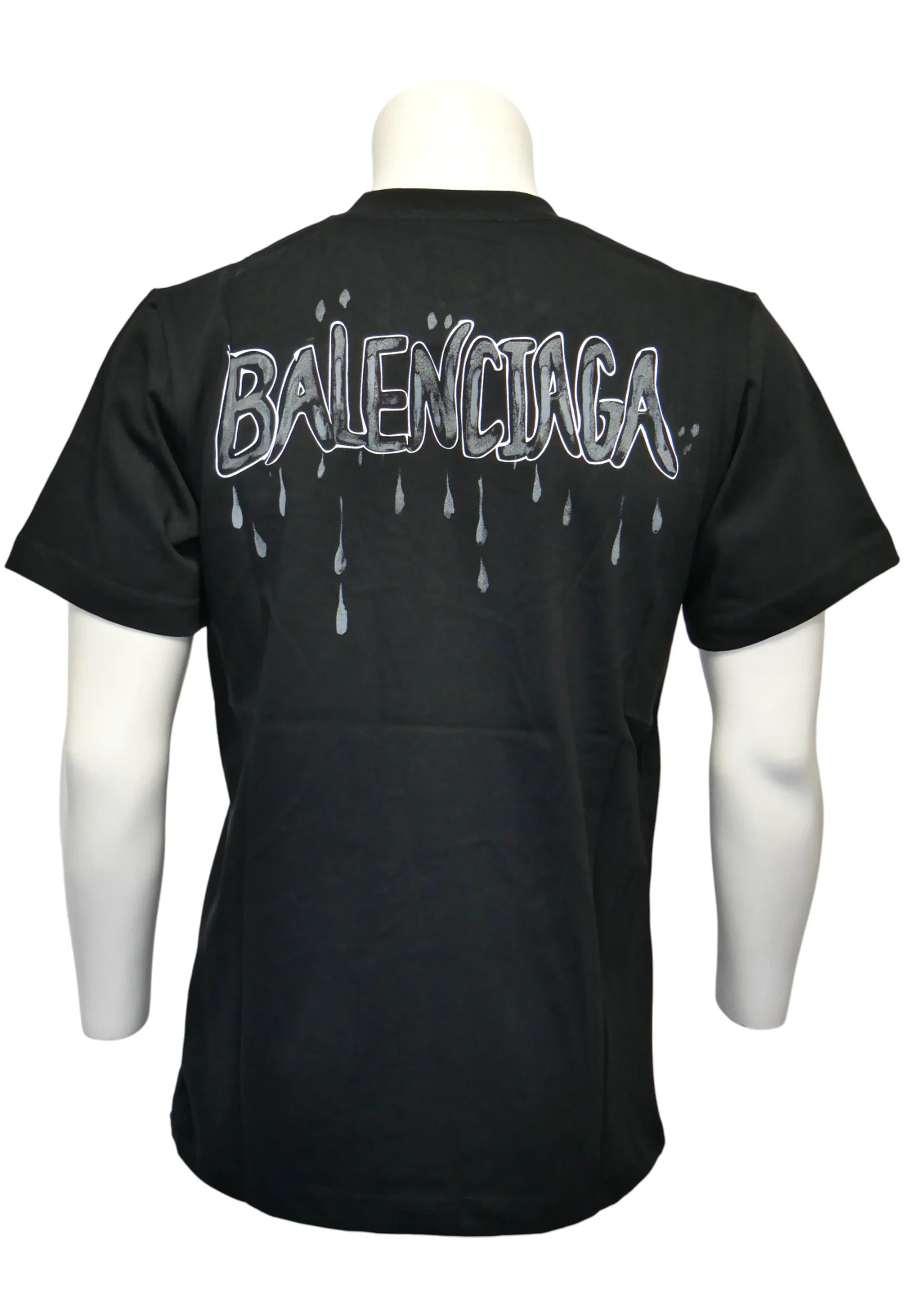 Balenciaga Herren T-Shirt Schwarz - Original Designer Marken Outlet - Salvin Store