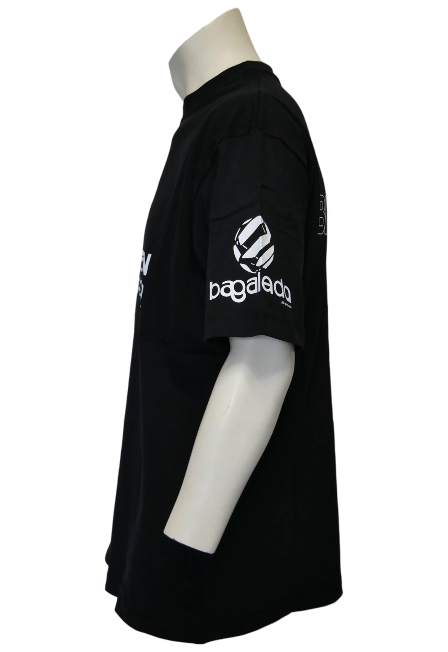 Balenciaga Herren T-Shirt Oversized Schwarz - Original Designer Marken Outlet - Salvin Store
