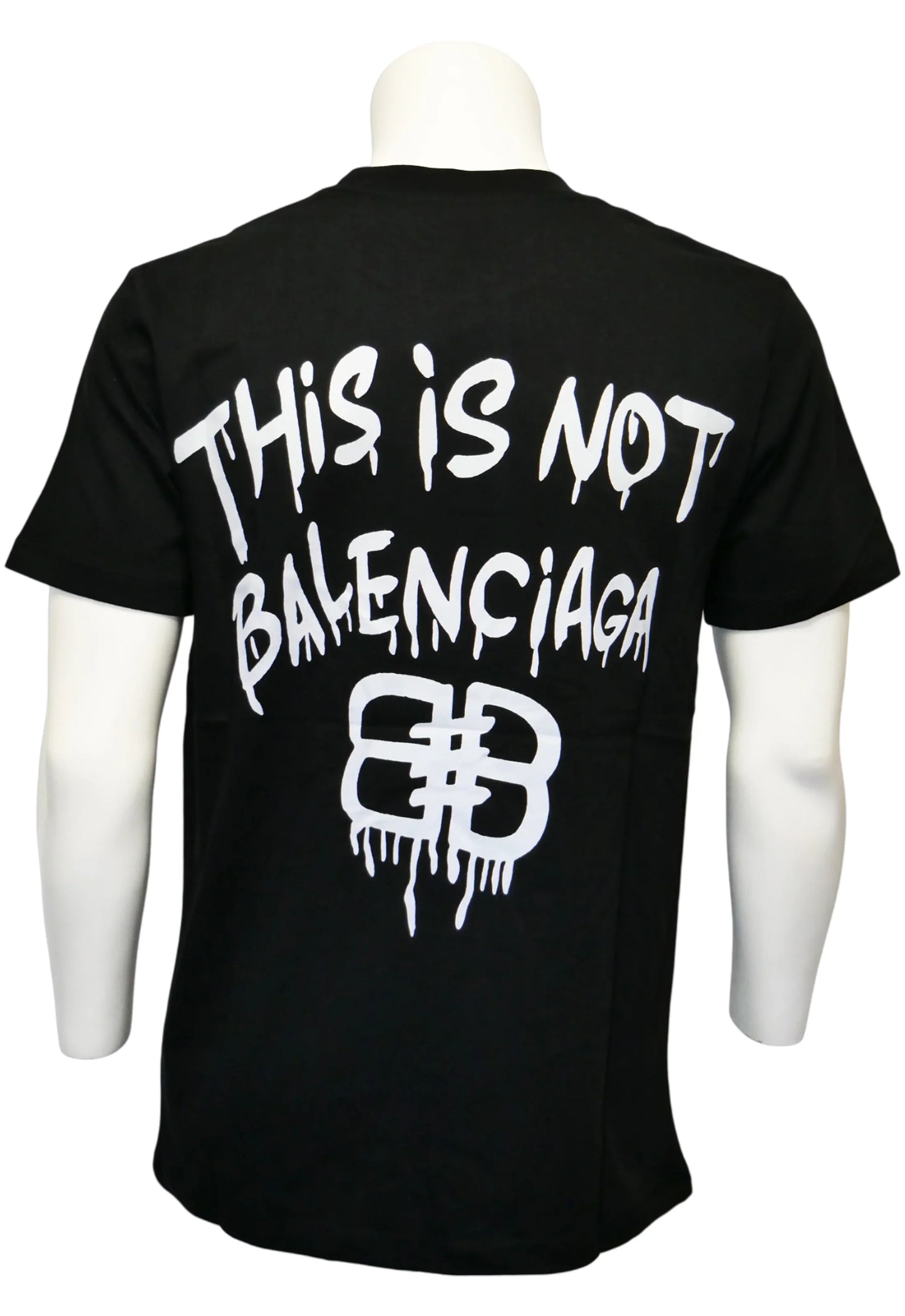 Balenciaga Herren T-Shirt Schwarz - Original Designer Marken Outlet - Salvin Store