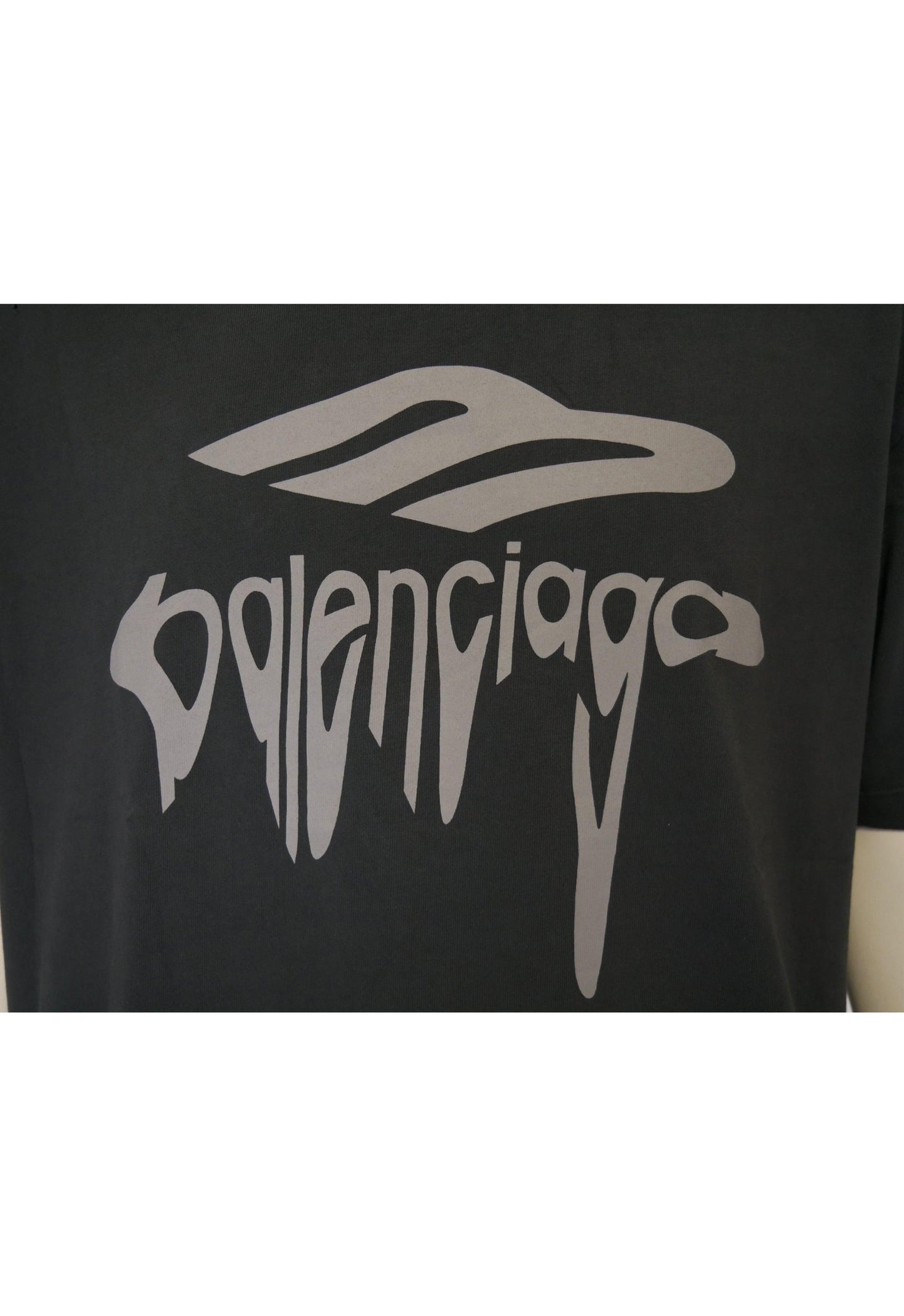 Balenciaga Herren T-Shirt Oversized Schwarz - Original Designer Marken Outlet - Salvin Store