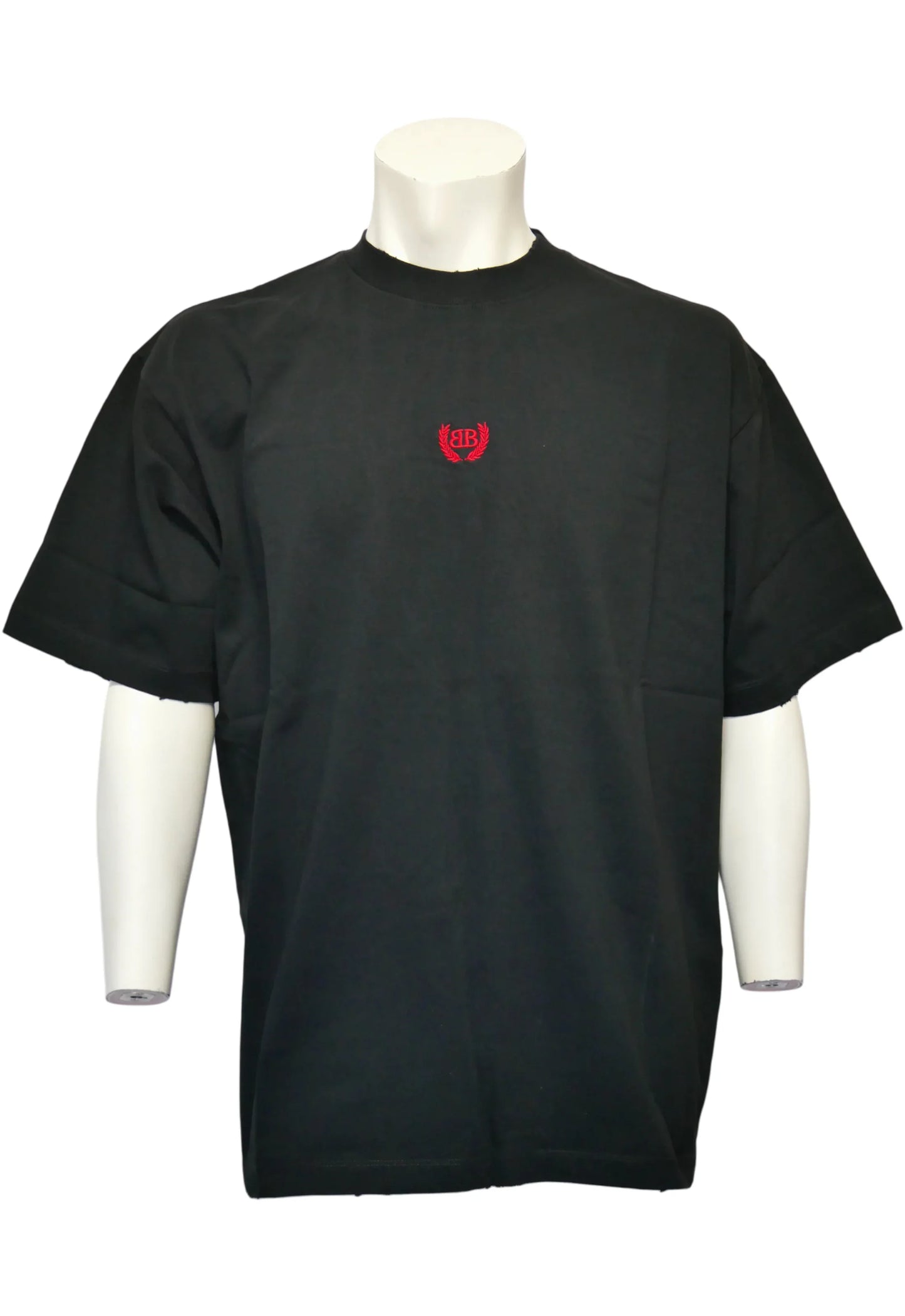 Balenciaga Oversized Herren T-Shirt Schwarz - Original Designer Marken Outlet - Salvin Store