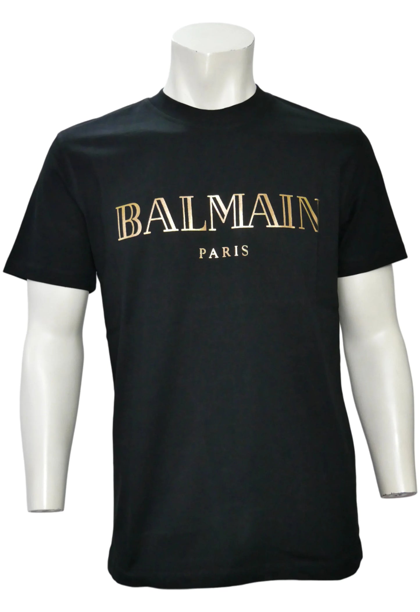 Balmain Herren T-Shirt Schwarz - Original Designer Marken Outlet - Salvin Store
