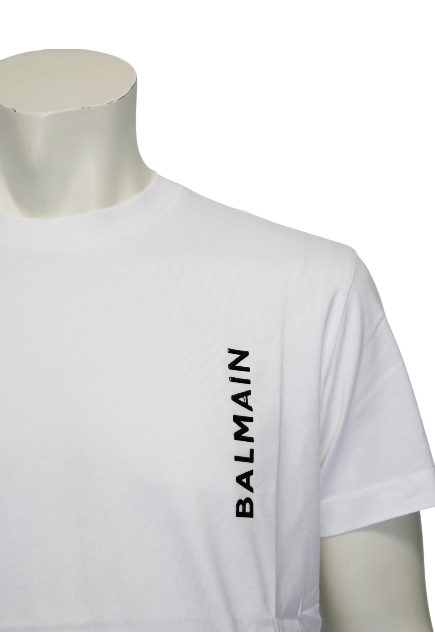 Balmain Herren T-Shirt Weiß