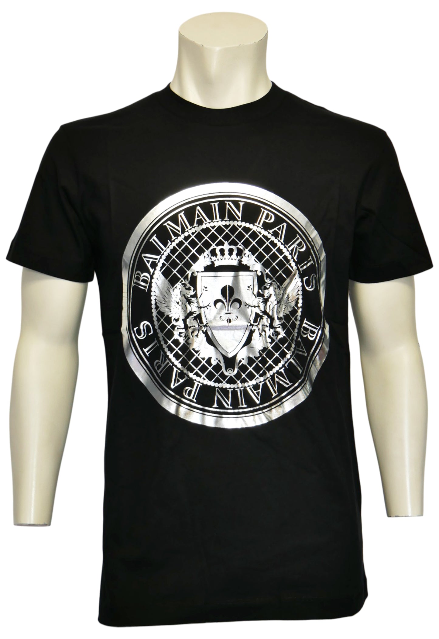 Balmain Herren T-Shirt Schwarz