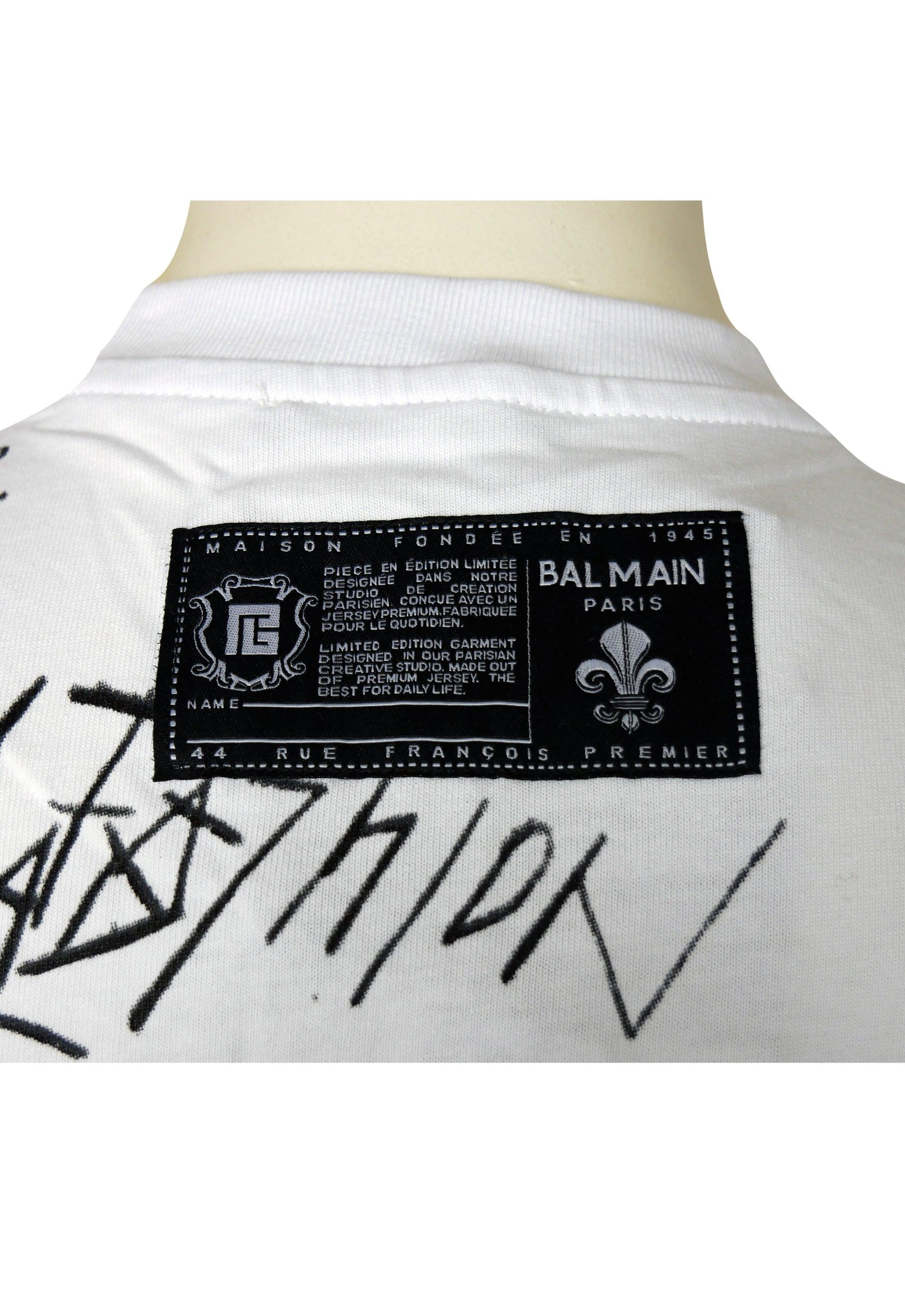 Balmain T-Shirt - Original Designer Marken Outlet - Salvin Store