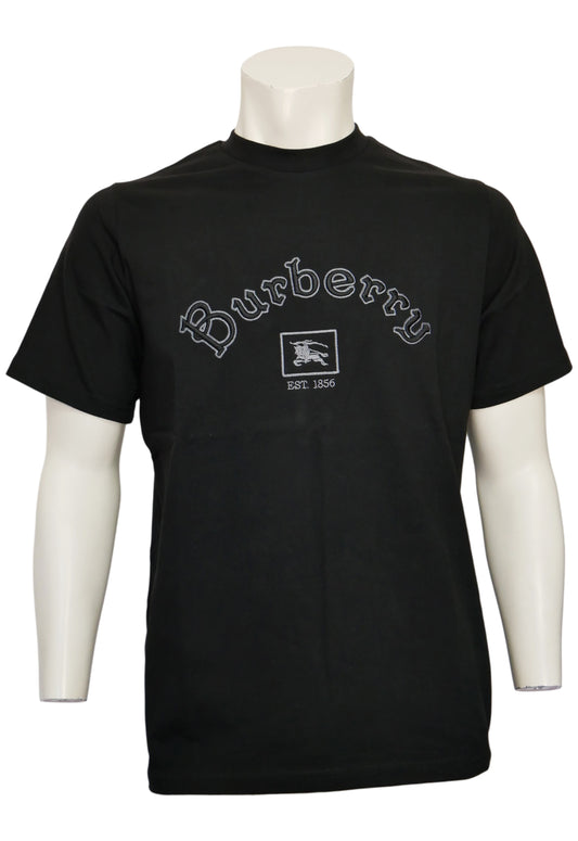 Burberry Herren T-Shirt Schwarz