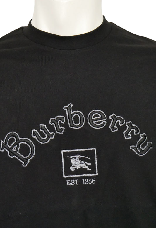 Burberry Herren T-Shirt Schwarz