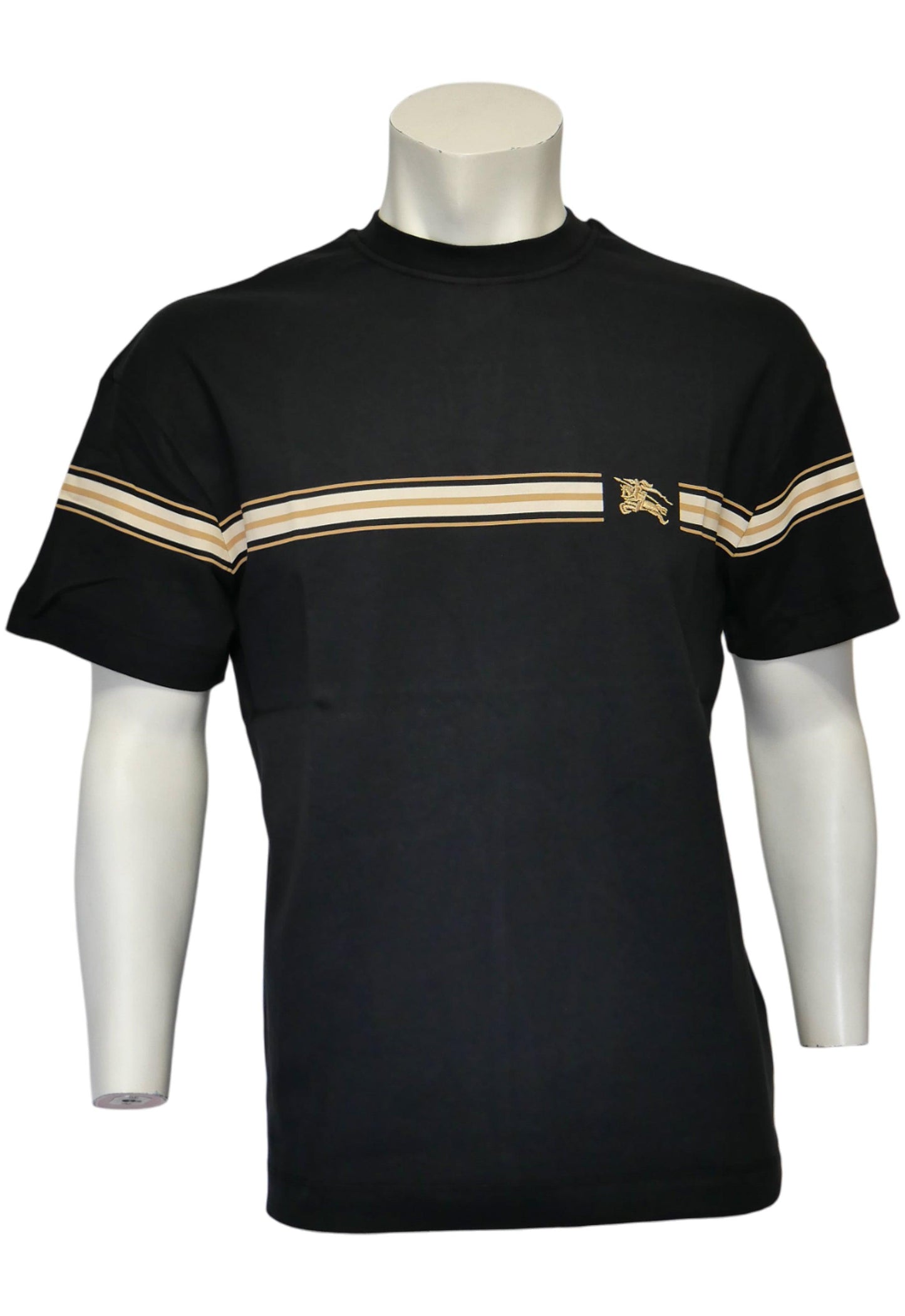 Burberry Herren T-Shirt Schwarz - Original Designer Marken Outlet - Salvin Store