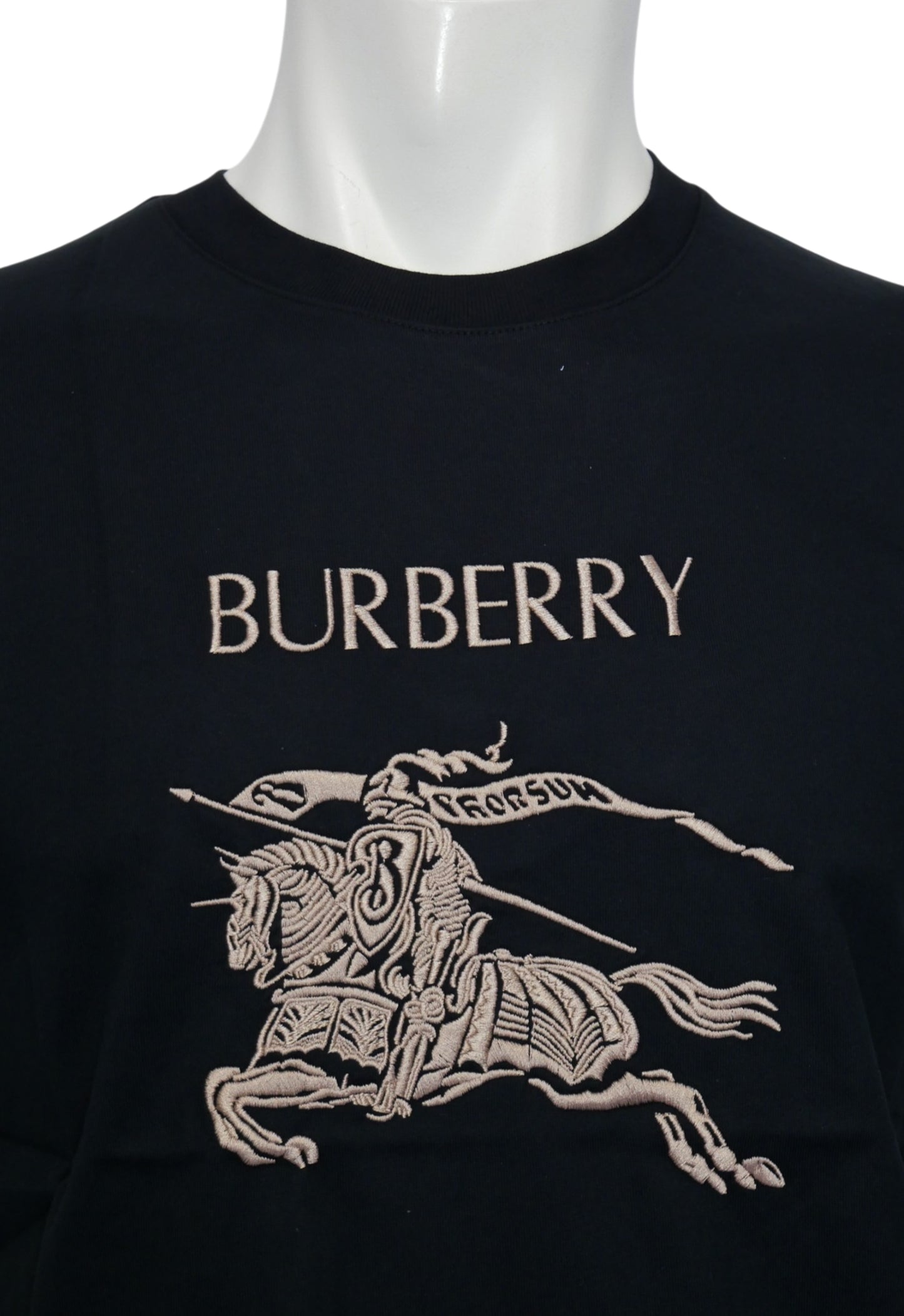 Burberry Herren T-Shirt Schwarz