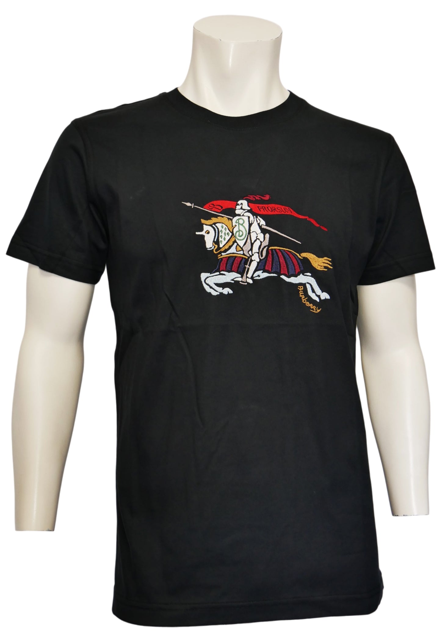 Burberry Herren T-Shirt Schwarz