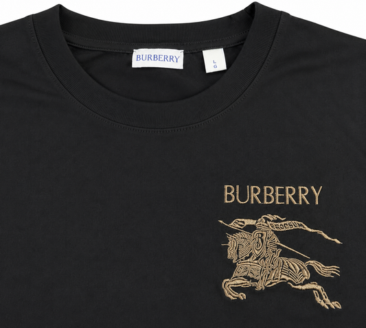 Burberry Herren T-Shirt Schwarz