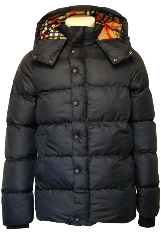 Burberry Herren Winterjacke Blau - Original Designer Marken Outlet - Salvin Store