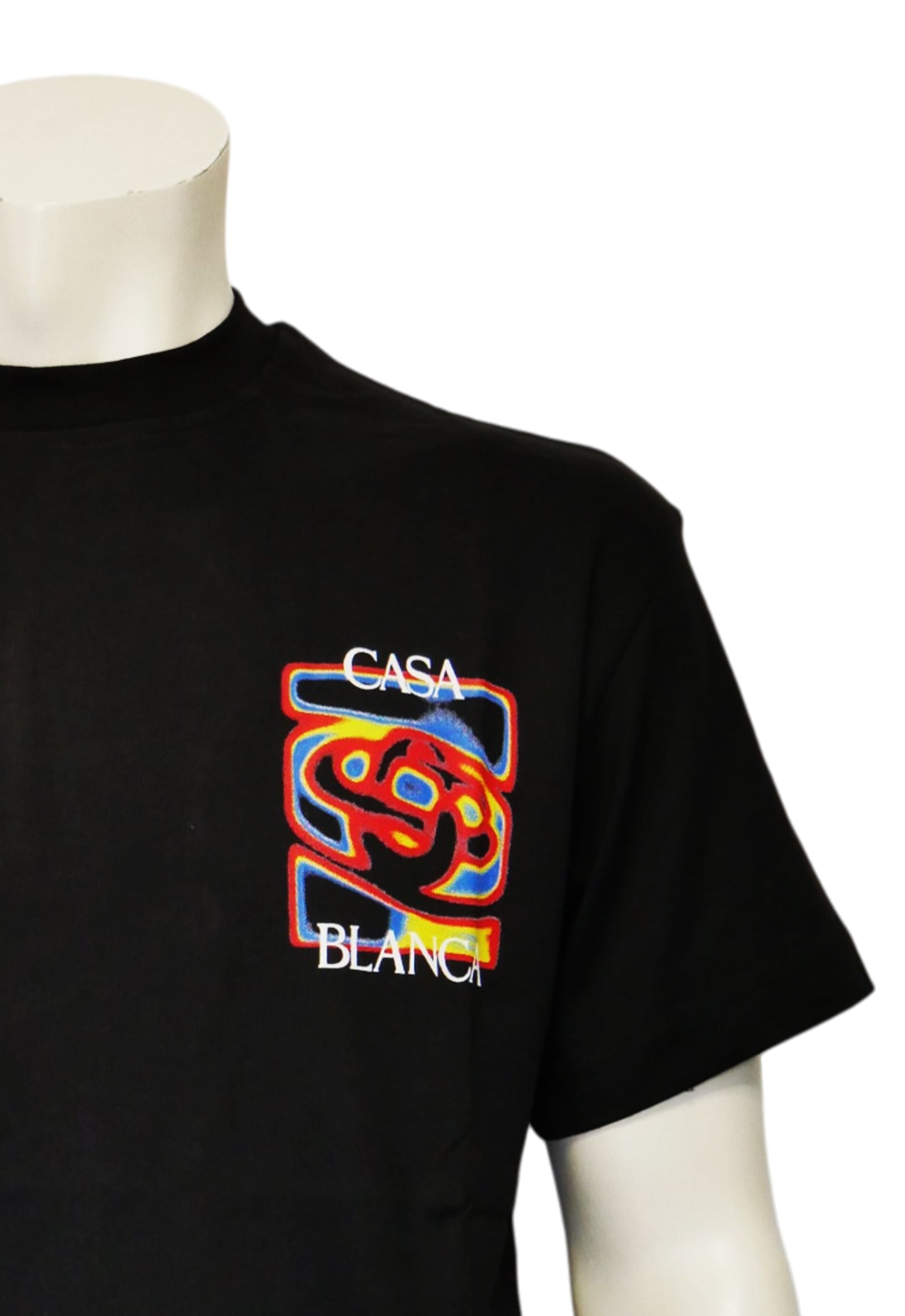 Casablanca Herren T-Shirt Schwarz