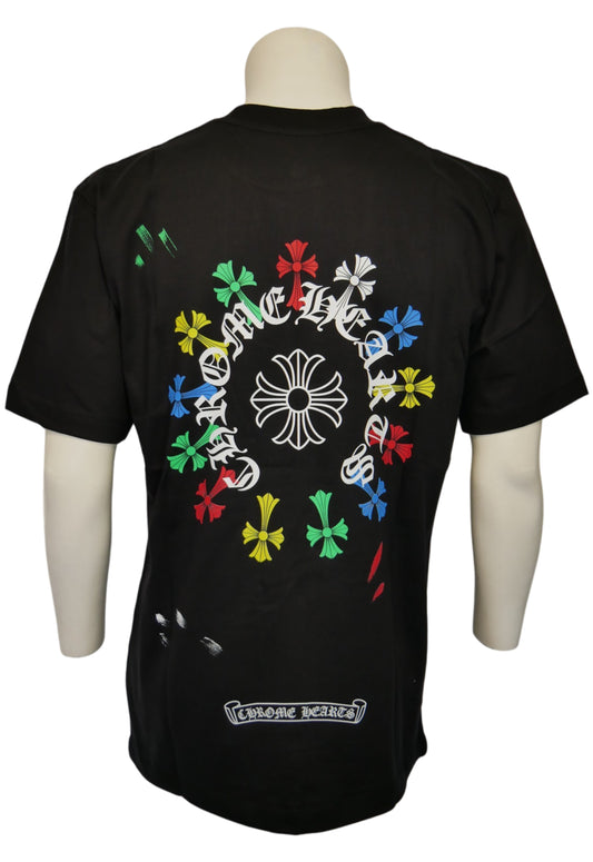 Chrome Hearts Herren T-Shirt Schwarz