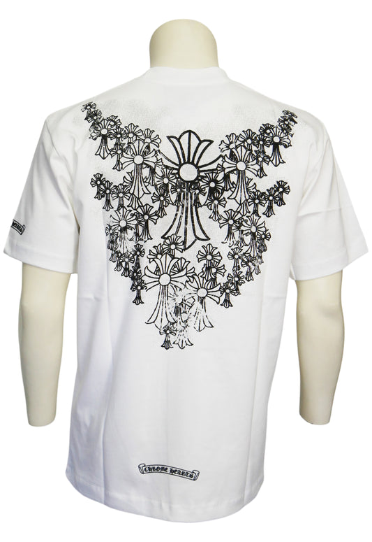 Chrome Hearts Herren T-Shirt Weiß