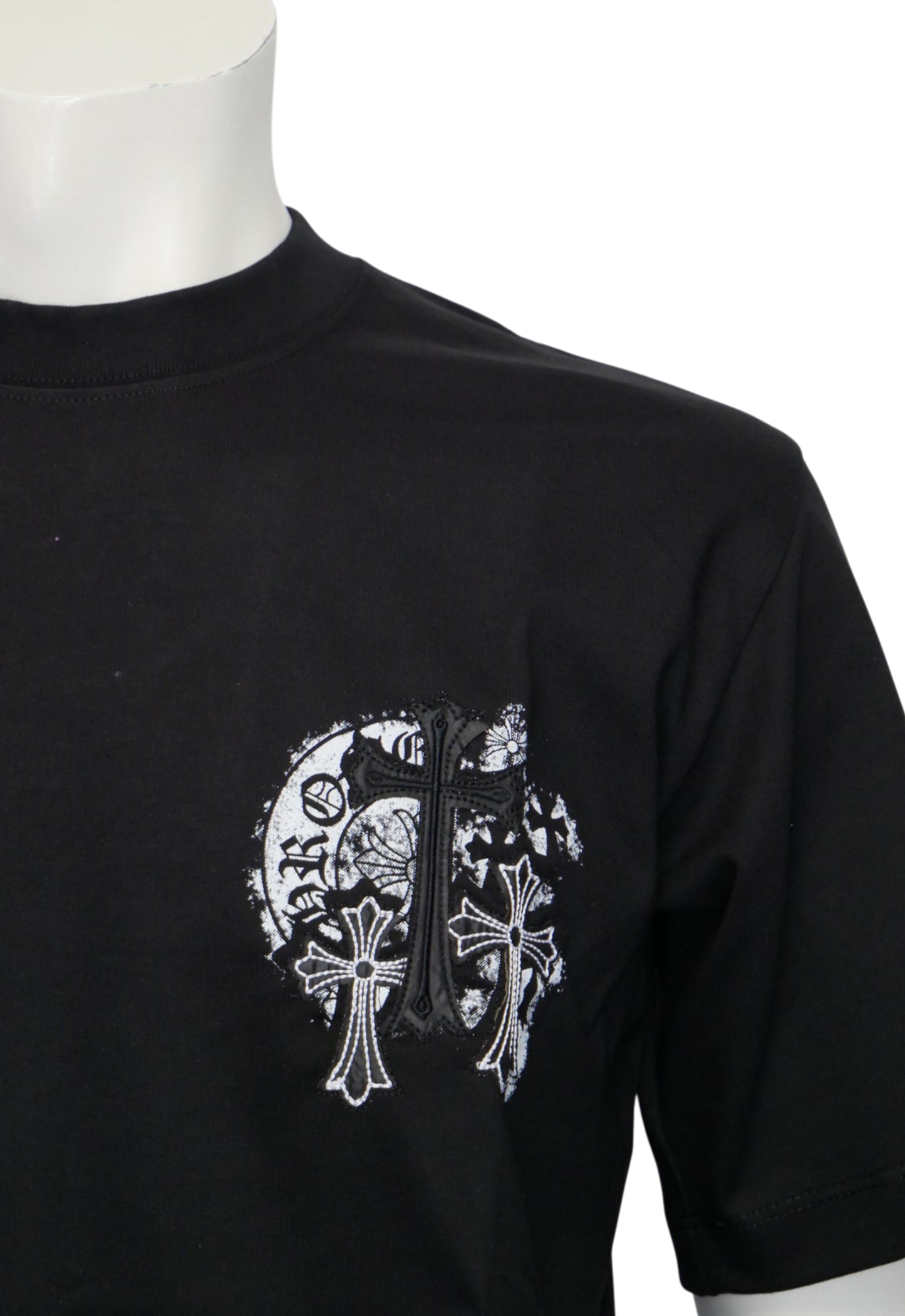 Chrome Hearts Herren T-Shirt Schwarz