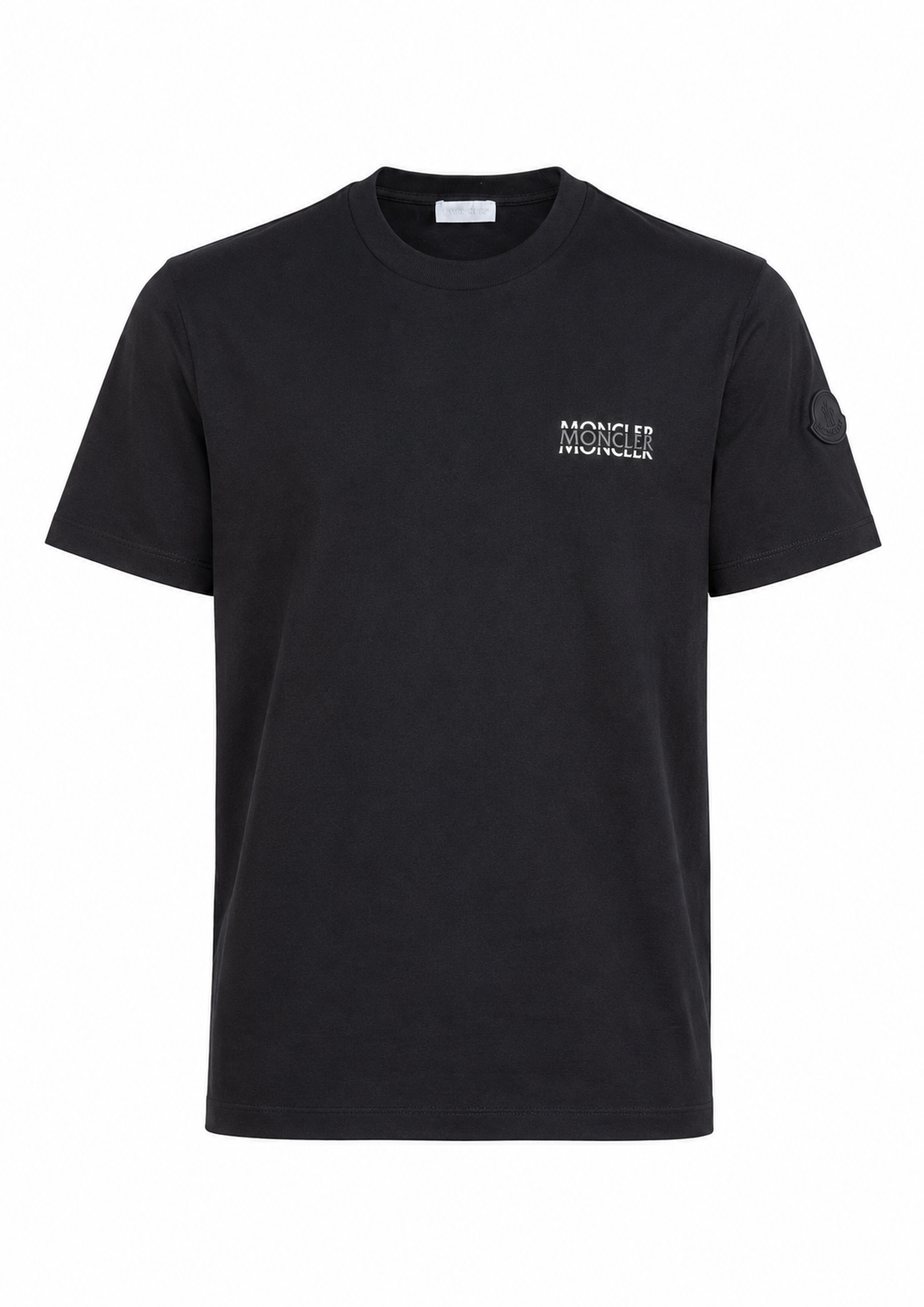 Moncler Herren T-Shirt Schwarz