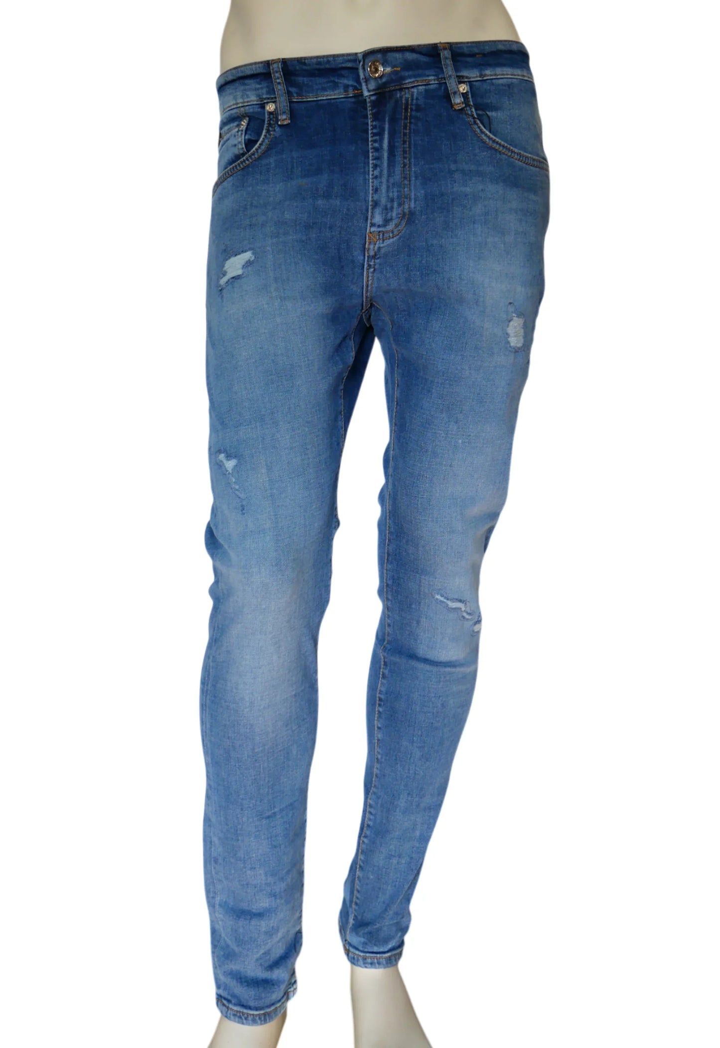 Dolce & Gabbana Herren Jeans Blau - Original Designer Marken Outlet - Salvin Store
