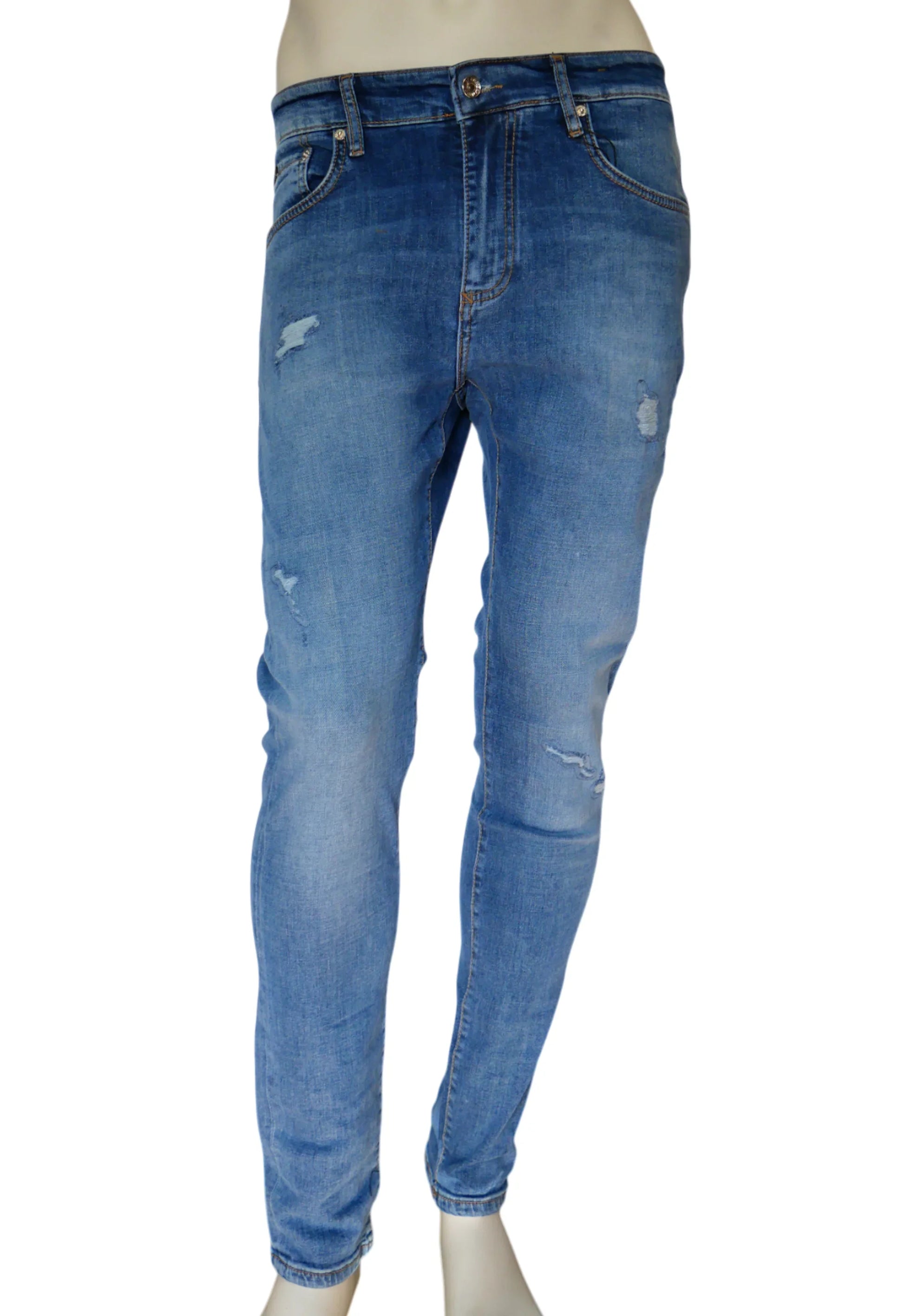Dolce & Gabbana Herren Jeans Blau - Original Designer Marken Outlet - Salvin Store