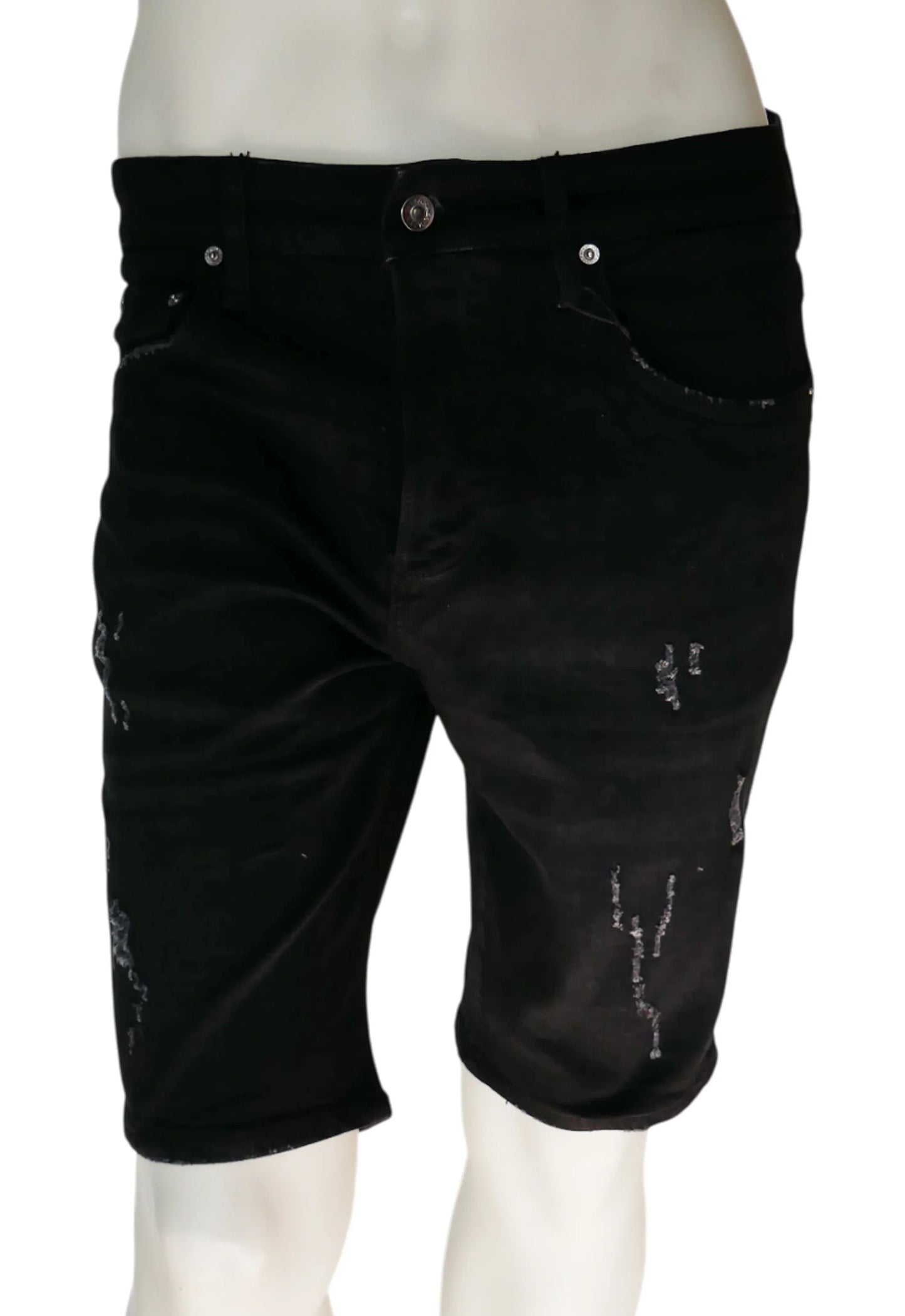 Dolce & Gabbana Herren Jeans Short Schwarz - Original Designer Marken Outlet - Salvin Store