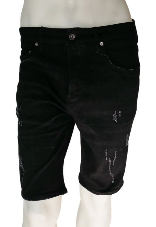 Dolce & Gabbana Herren Jeans Short Schwarz - Original Designer Marken Outlet - Salvin Store