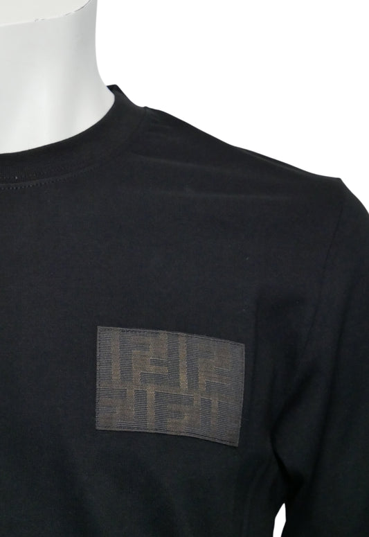 Fendi Herren T-Shirt Schwarz