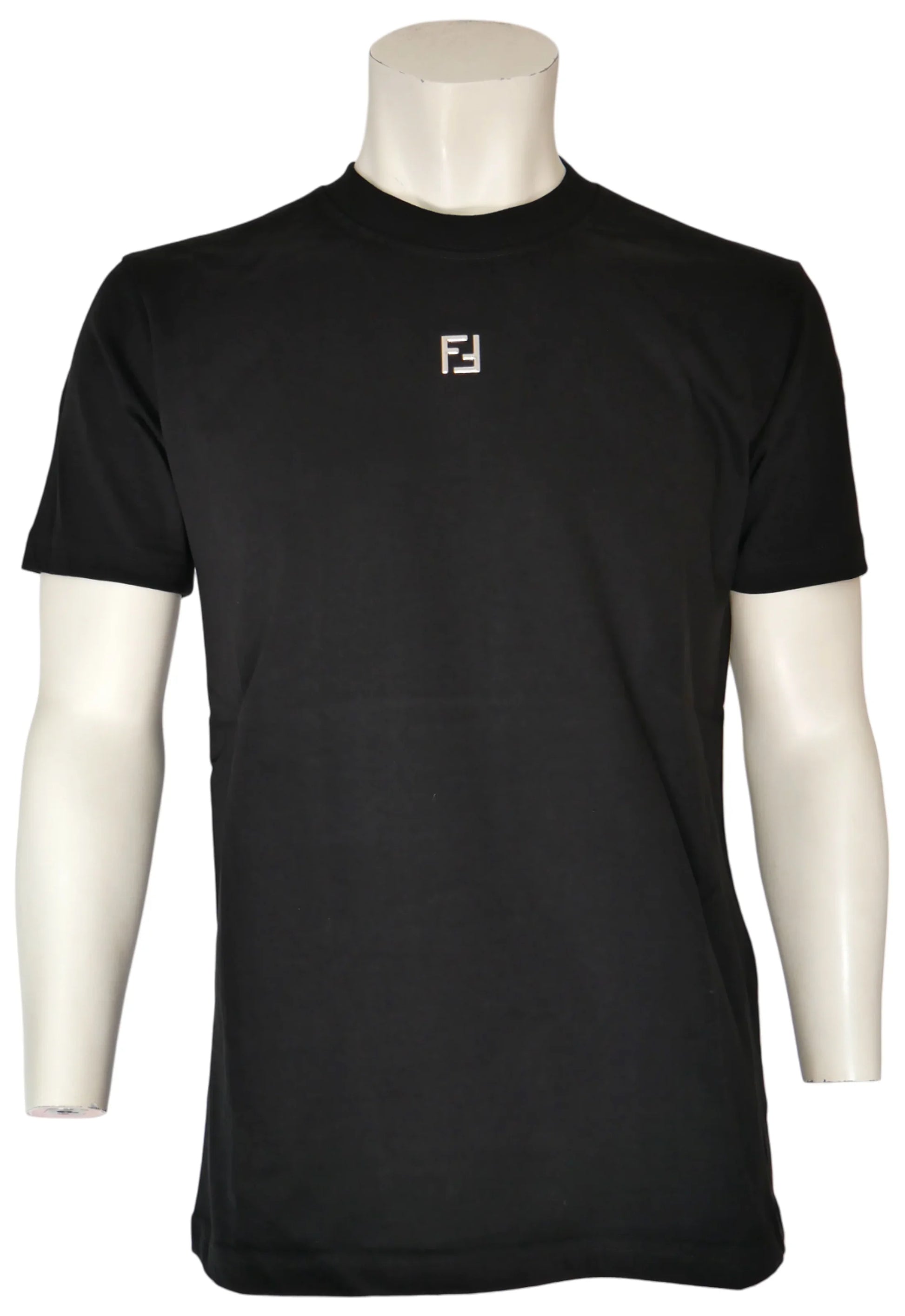 Fendi Herren T-Shirt Schwarz - Original Designer Marken Outlet - Salvin Store