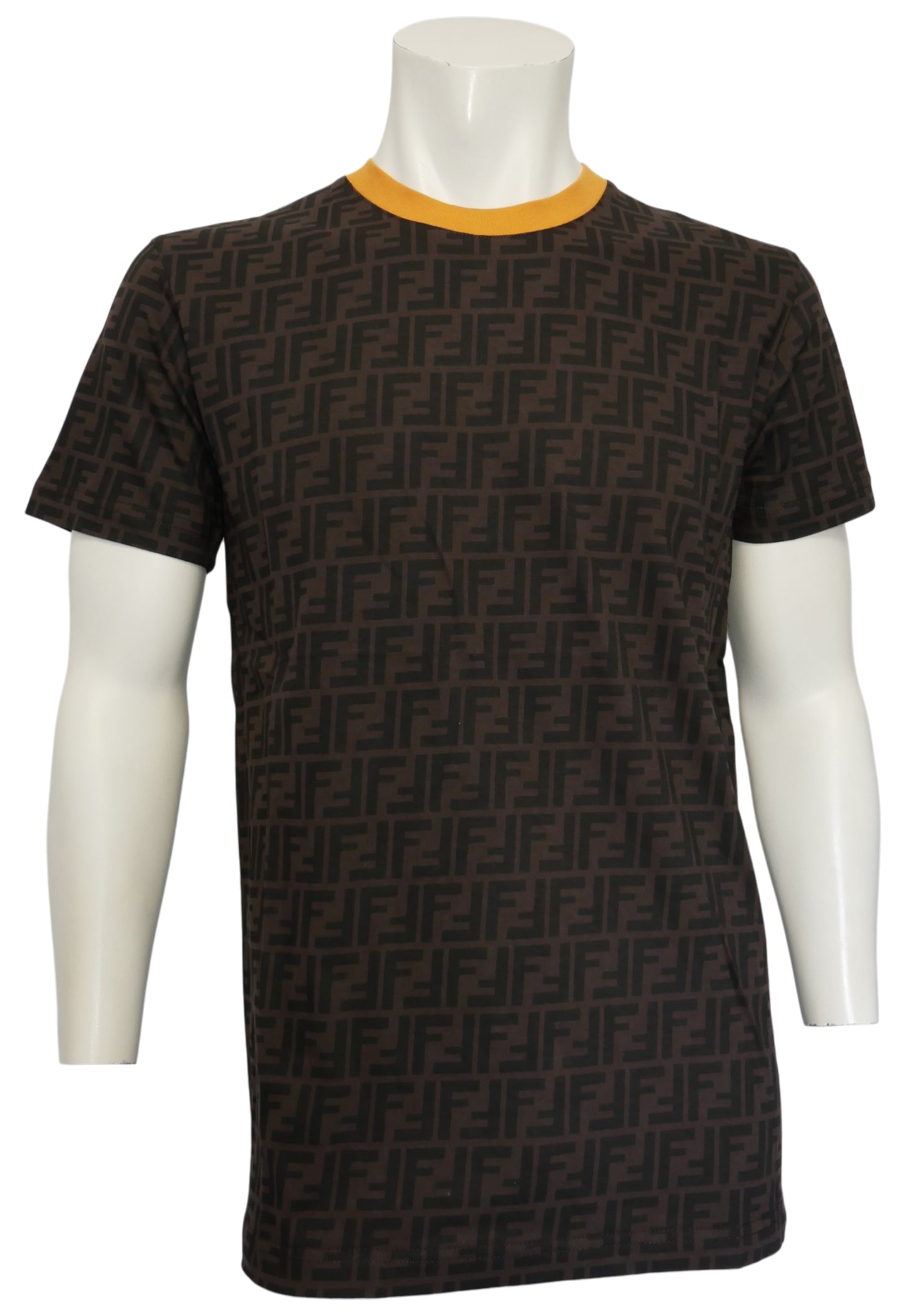 Fendi Herren T-Shirt Braun