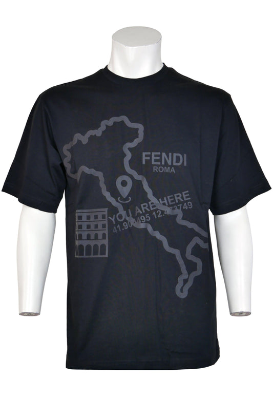 Fendi T-Shirt - Original Designer Marken Outlet - Salvin Store