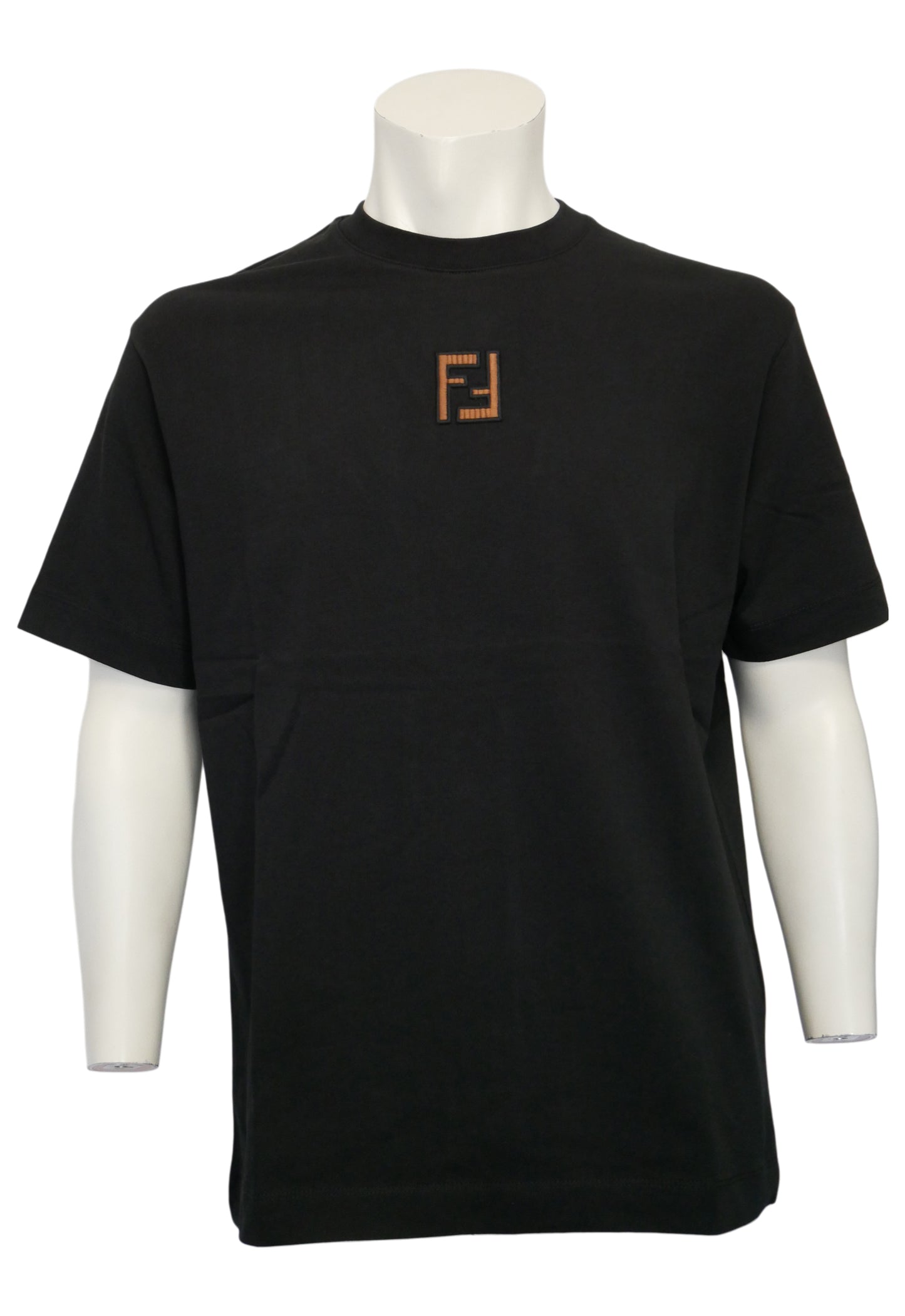 Fendi Herren T-Shirt Schwarz