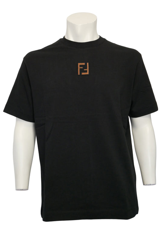 Fendi Herren T-Shirt Schwarz