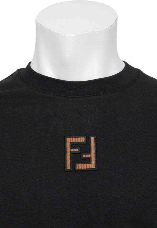 Fendi Herren T-Shirt Schwarz