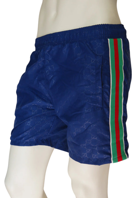 Gucci Herren Badehose Blau - Original Designer Marken Outlet - Salvin Store