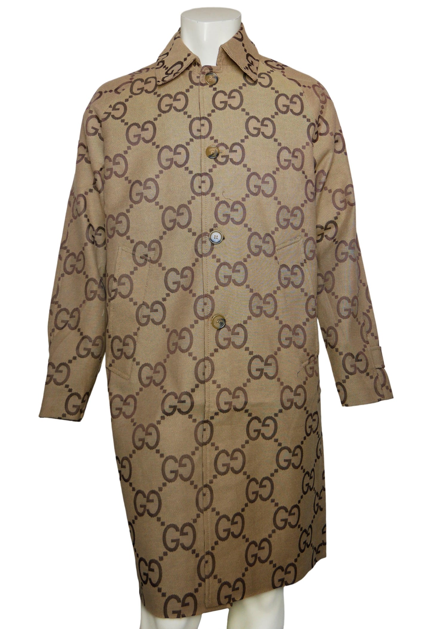 Gucci Lange Elegante Jacke - Original Designer Marken Outlet - Salvin Store