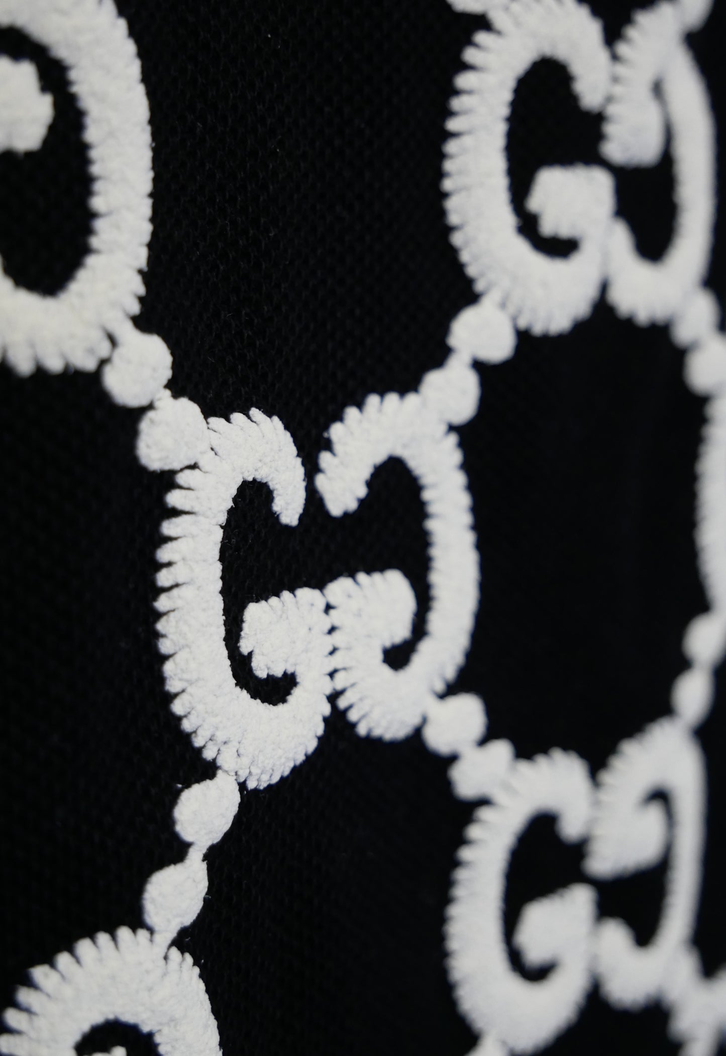 Gucci Herren Poloshirt Schwarz