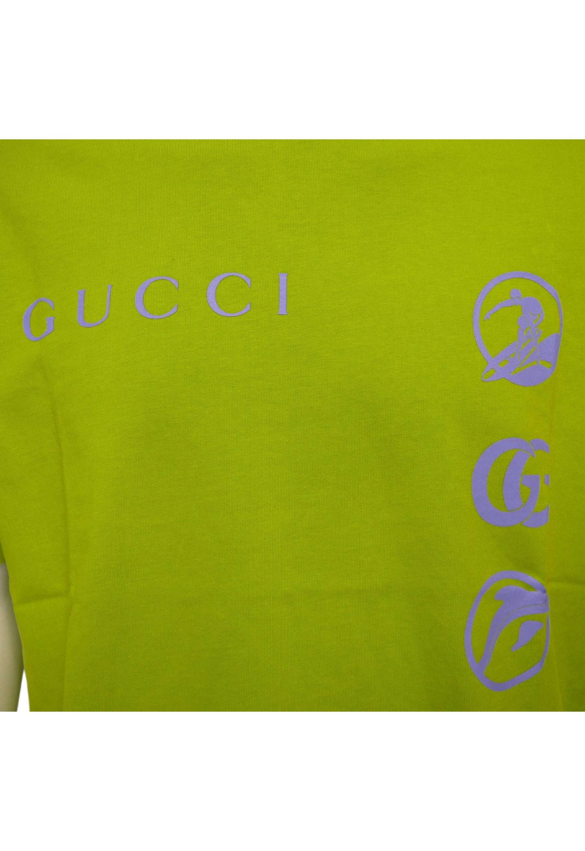 Gucci T-Shirt Oversized - Original Designer Marken Outlet - Salvin Store