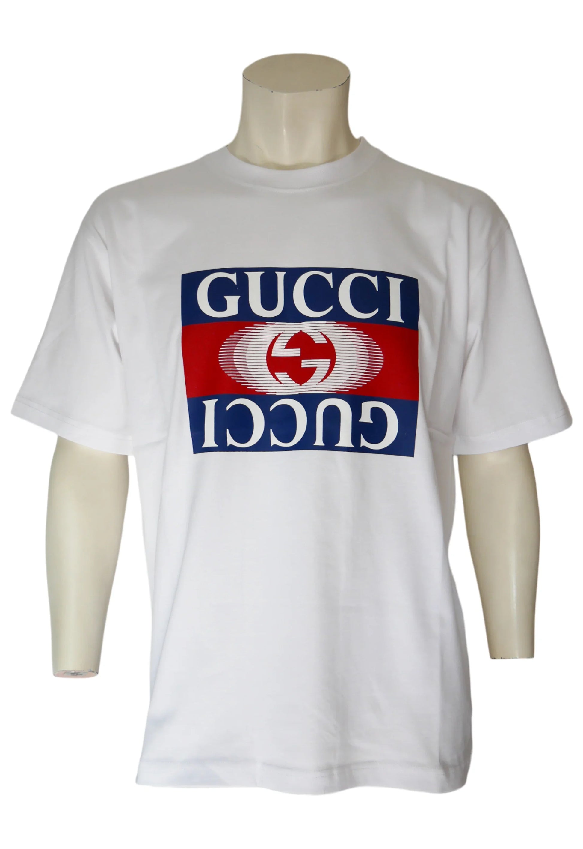 Gucci Herren T-Shirt Weiß - Original Designer Marken Outlet - Salvin Store