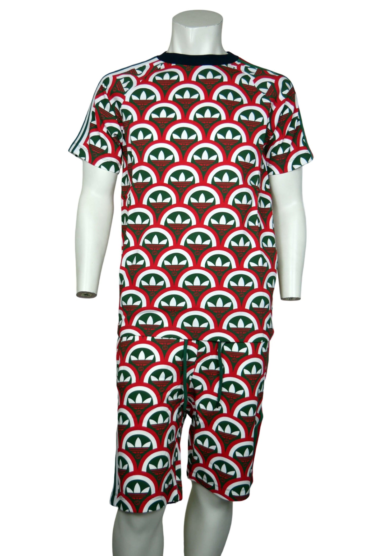 Gucci X Adidas kurzer Trainingsanzug - Original Designer Marken Outlet - Salvin Store