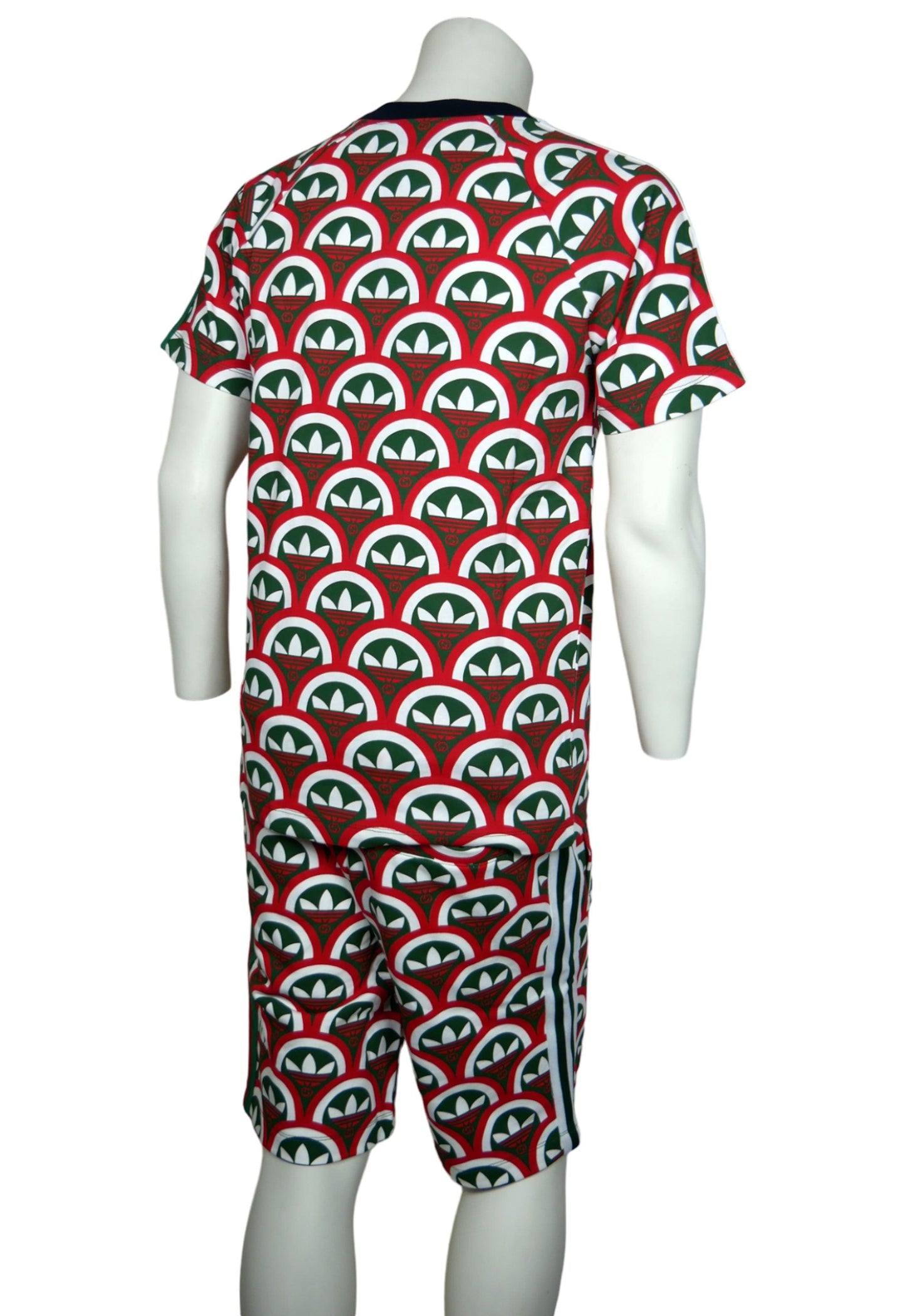 Gucci X Adidas kurzer Trainingsanzug - Original Designer Marken Outlet - Salvin Store