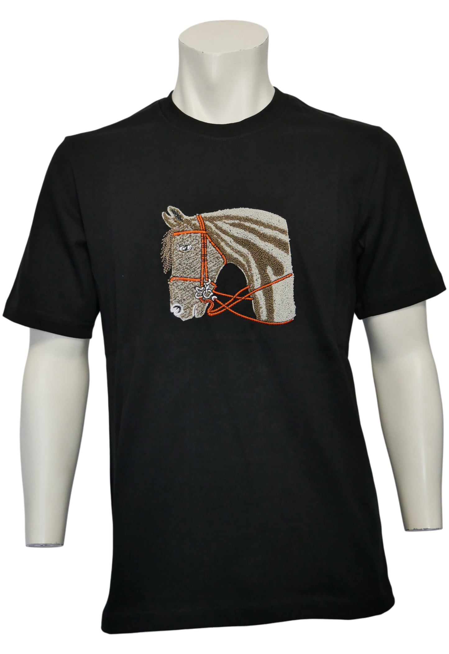 Hermès Herren T-Shirt Schwarz