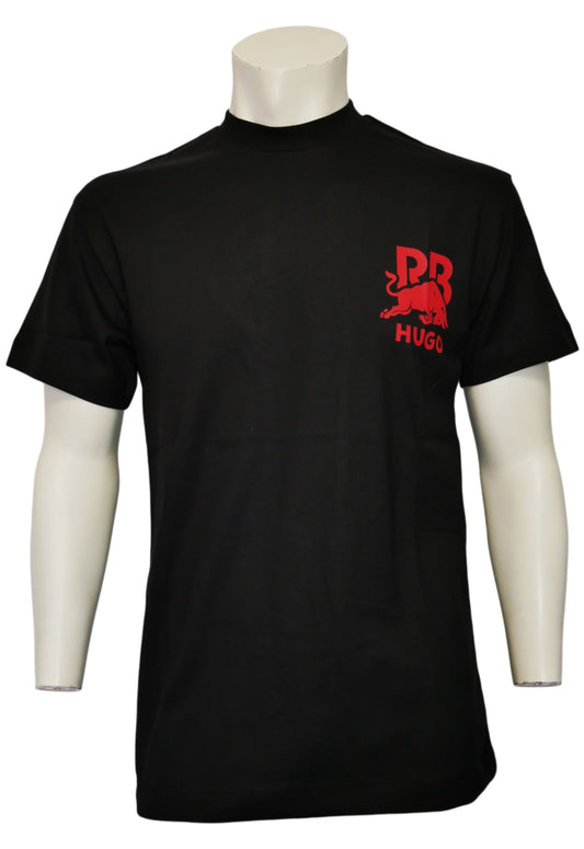 Hugo Boss X RB Herren T-Shirt Schwarz