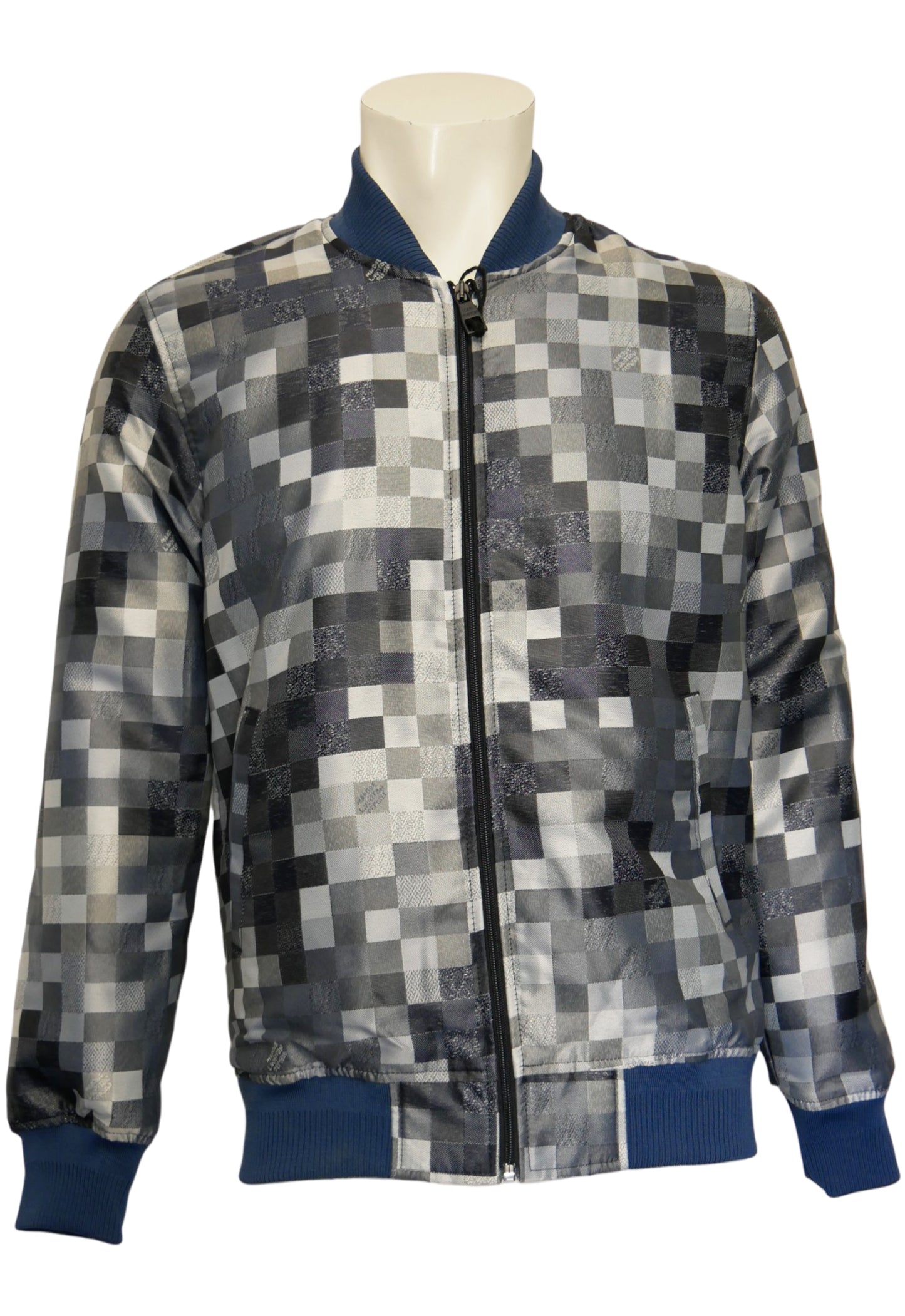Louis Vuitton Herren Bomberjacke Blau