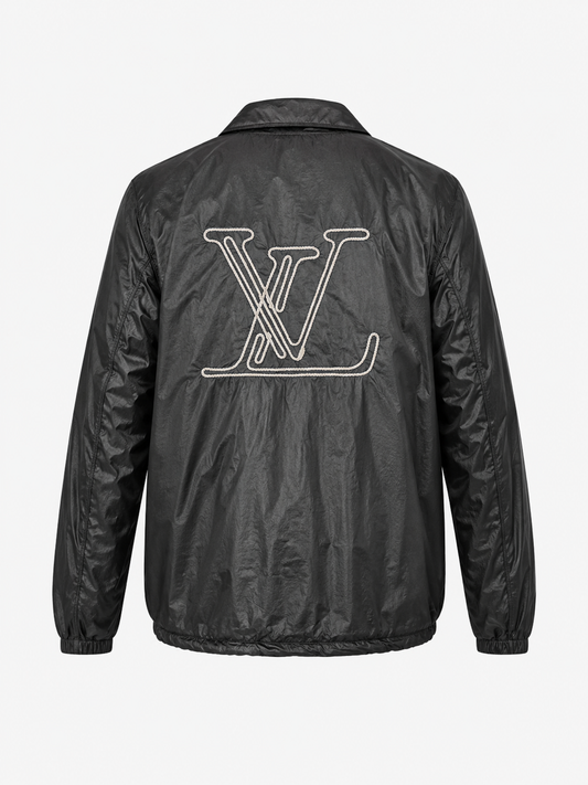 Louis Vuitton Herren Embroidered Nylon Blouson Jacke