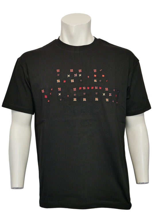 Louis Vuitton Herren T-Shirt Schwarz