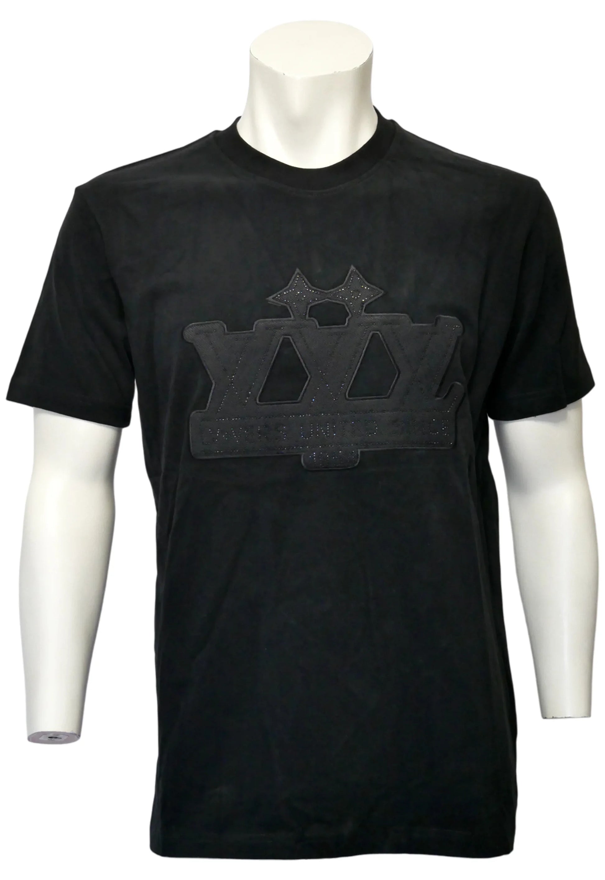 Louis Vuitton Herren T-Shirt Schwarz - Original Designer Marken Outlet - Salvin Store